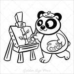 animals bold and easy coloring book for adults large print colouring pages of wild animals & woodland creatures