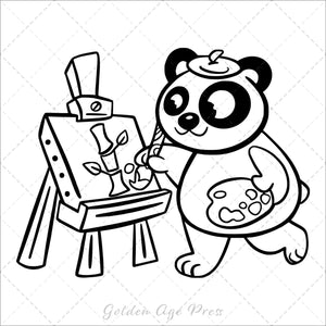 animals bold and easy coloring book for adults large print colouring pages of wild animals & woodland creatures