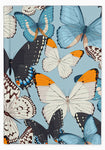 butterfly nature pattern cottagecore aesthetic monarch writing journal notebook lined small A5 and large desktop unique gift