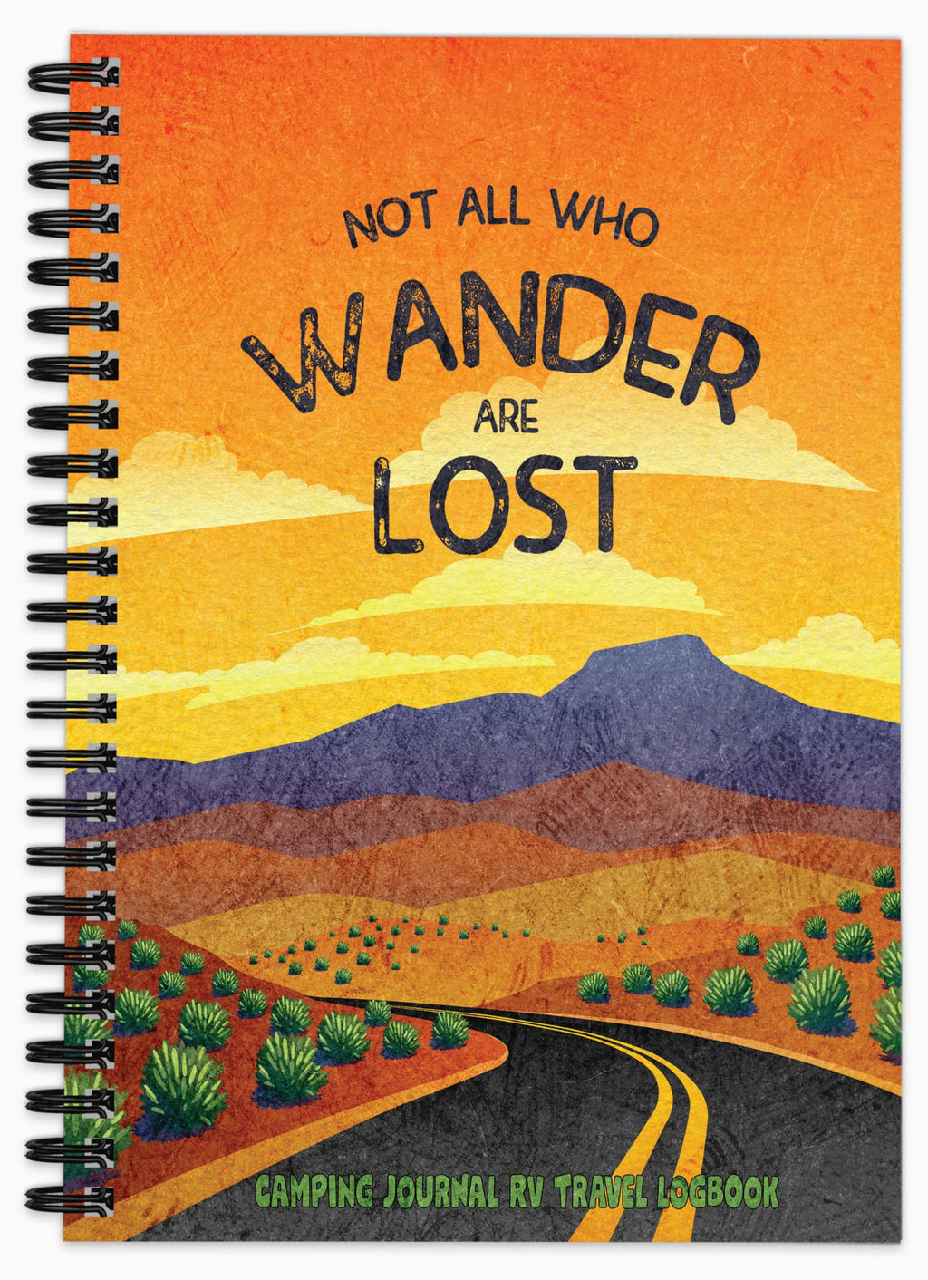 camping journal rv travel organizer caravan holiday campsite record notebook camper gift motorhome adventure