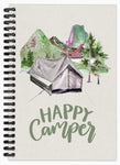 camping journal rv travel organizer caravan holiday campsite record notebook camper gift motorhome adventure