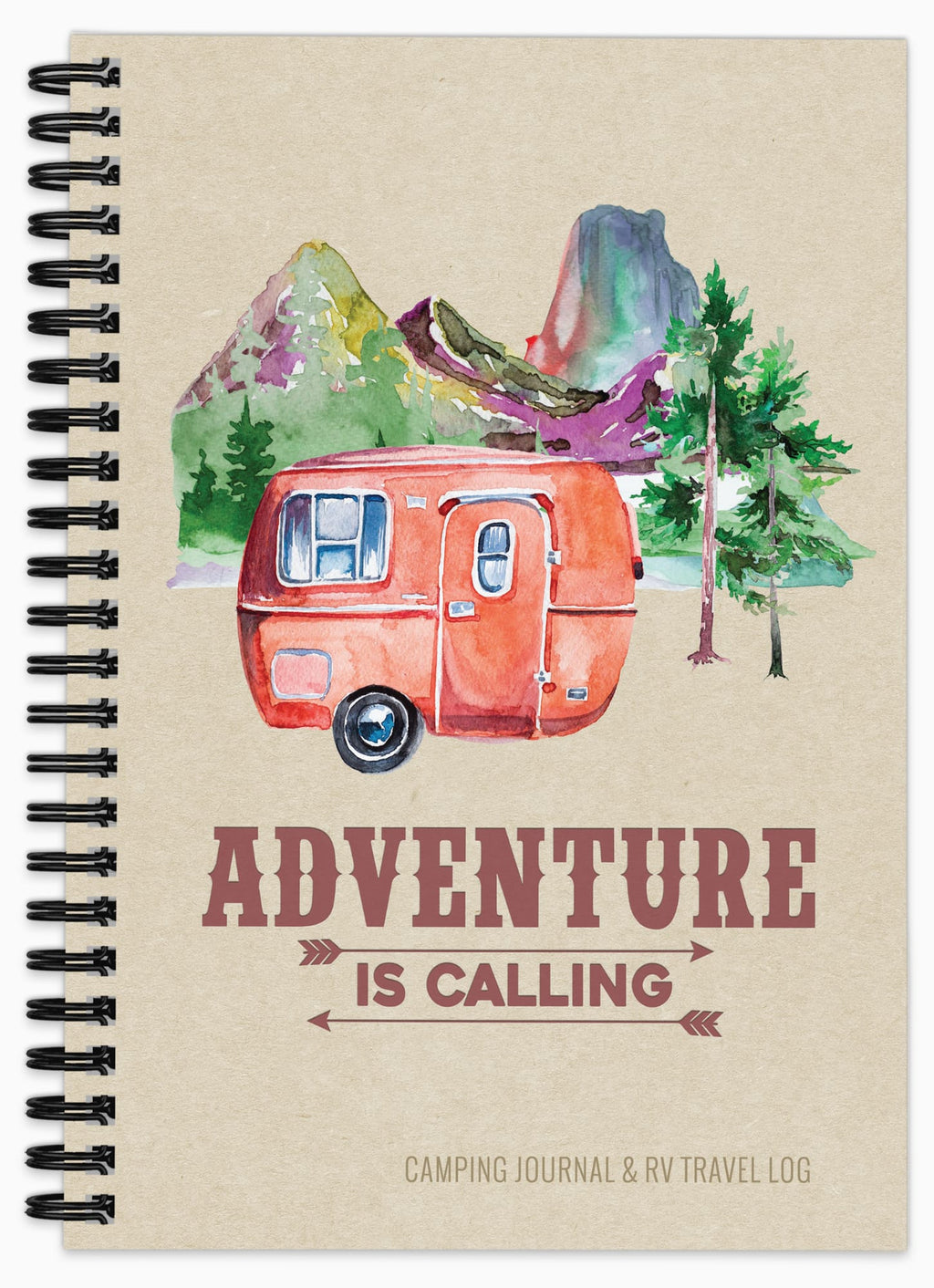camping journal rv travel organizer caravan holiday campsite record notebook camper gift motorhome adventure