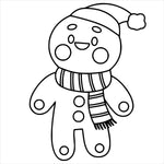 christmas joy bold and easy coloring book xmas simple large print colouring pages for adults kids and seniors winter hygge holiday home