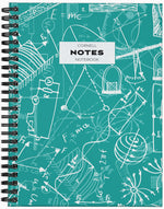 cornell notes method note taking lab notebook college lecture notes study system student university back to school supplies spiral bound