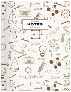 cornell notes method note taking lab notebook college lecture notes study system student university back to school supplies paperback