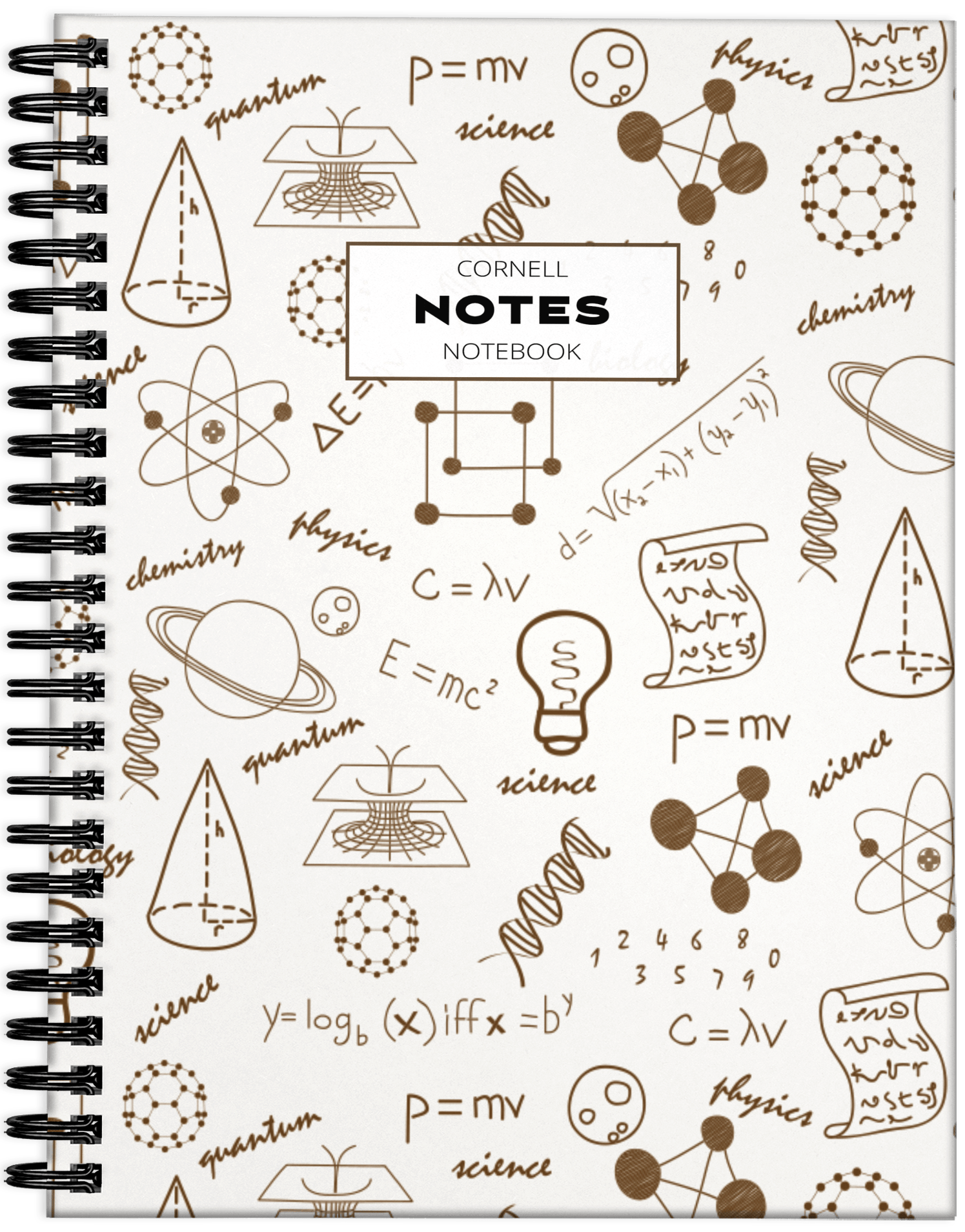 cornell notes method note taking lab notebook college lecture notes study system student university back to school supplies spiral bound