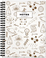 cornell notes method note taking lab notebook college lecture notes study system student university back to school supplies spiral bound