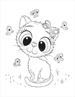 Schattige Katten Kleurboek voor Kinderen 4-8 jaar