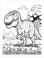dinosaur coloring book for kids dino colouring pages for children ages 4 - 8
