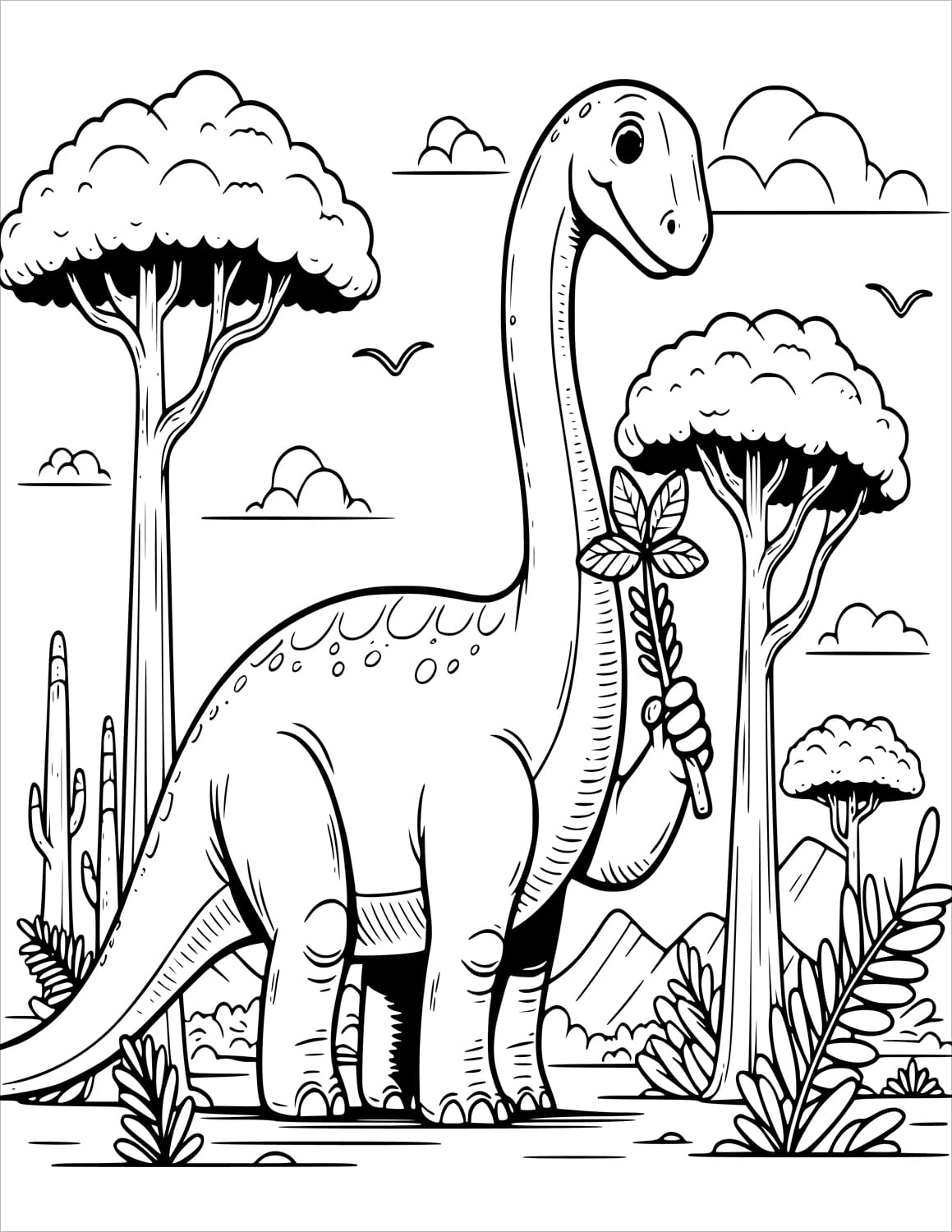 dinosaur coloring book for kids dino colouring pages for children ages 4 - 8