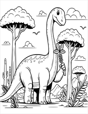 dinosaur coloring book for kids dino colouring pages for children ages 4 - 8