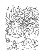 Easter Coloring Book for Kids Ages 4-8