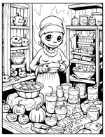 halloween coloring book for adults colouring pages spooky horror