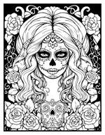 halloween coloring book for adults colouring pages spooky horror