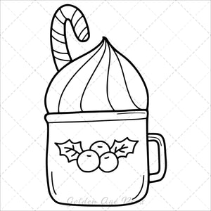 Jolly Christmas Bold & Easy Coloring Book
