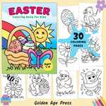 toddler easter coloring book for kids ages 1-4 girls colouring pages for children preschool spring break digital download