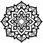 mandalas bold and easy coloring book for adults simple large print colouring pages geometric patterns kids beginners seniors