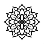 mandalas bold and easy coloring book for adults simple large print colouring pages simple geometric patterns kids beginners seniors