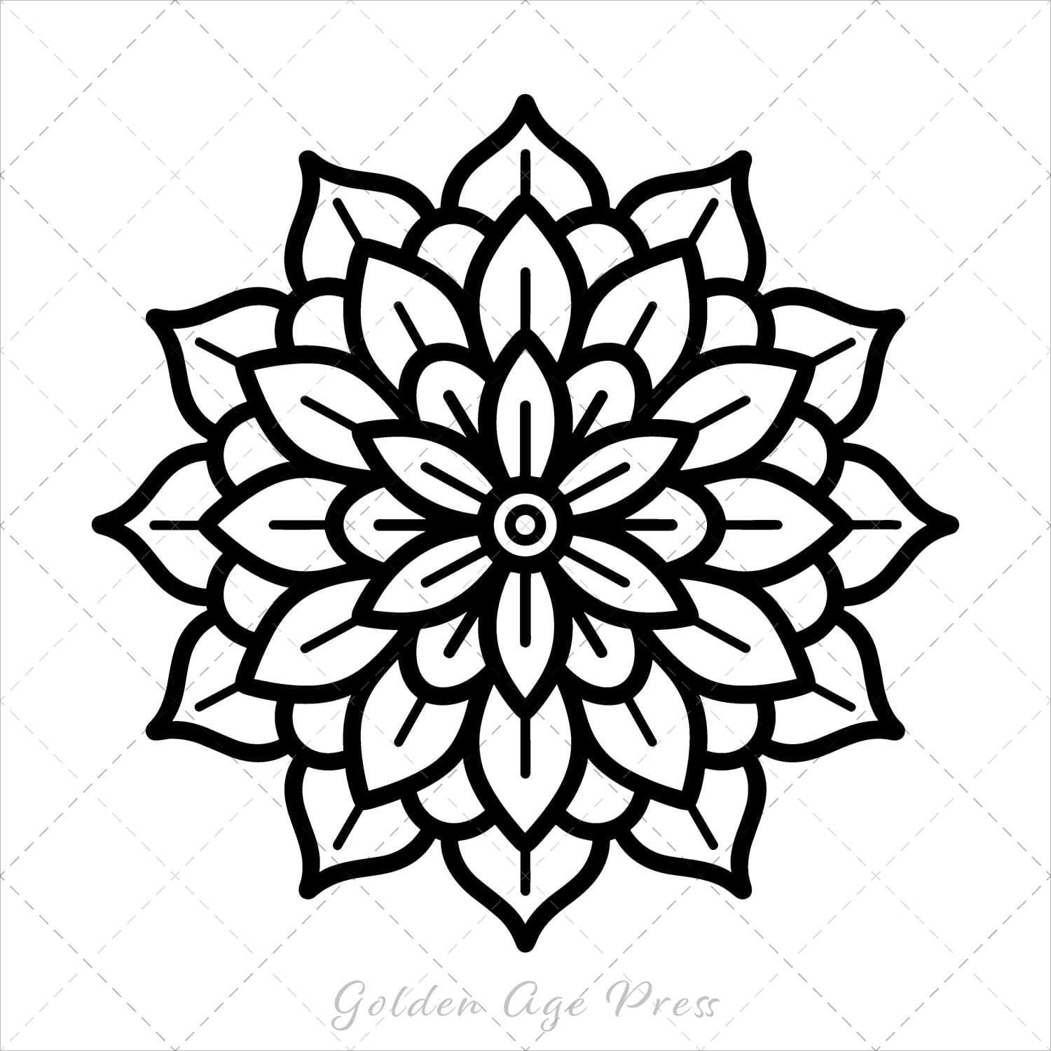 mandalas bold and easy coloring book for adults simple large print colouring pages geometric patterns kids beginners seniors