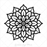 mandalas bold and easy coloring book for adults simple large print colouring pages geometric patterns kids beginners seniors