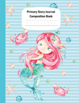 mermaid naia primary composition book K-2 story journal notebook