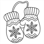 Noël Douillet Livre de Coloriage Audacieux et Facile