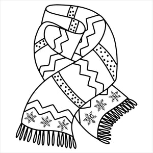 Noël Douillet Livre de Coloriage Audacieux et Facile