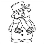 Noël Douillet Livre de Coloriage Audacieux et Facile
