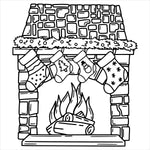 Noël Douillet Livre de Coloriage Audacieux et Facile