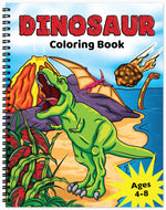 dinosaur coloring book for boys dino kids colouring pages for children ages 4 - 8 spiral version