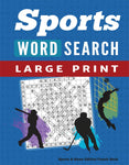 sports and games word seach puzzle book large print