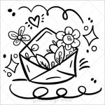 Spring Bold & Easy Coloring Book