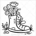Spring Bold & Easy Coloring Book