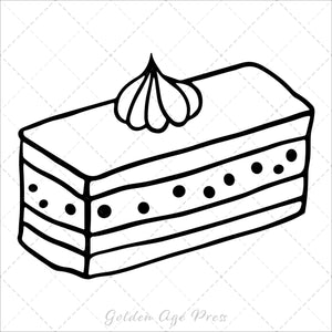 sweet treats bold and easy coloring book for adults large print colouring pages for kids and beginners food snacks desserts theme coloring sheets 