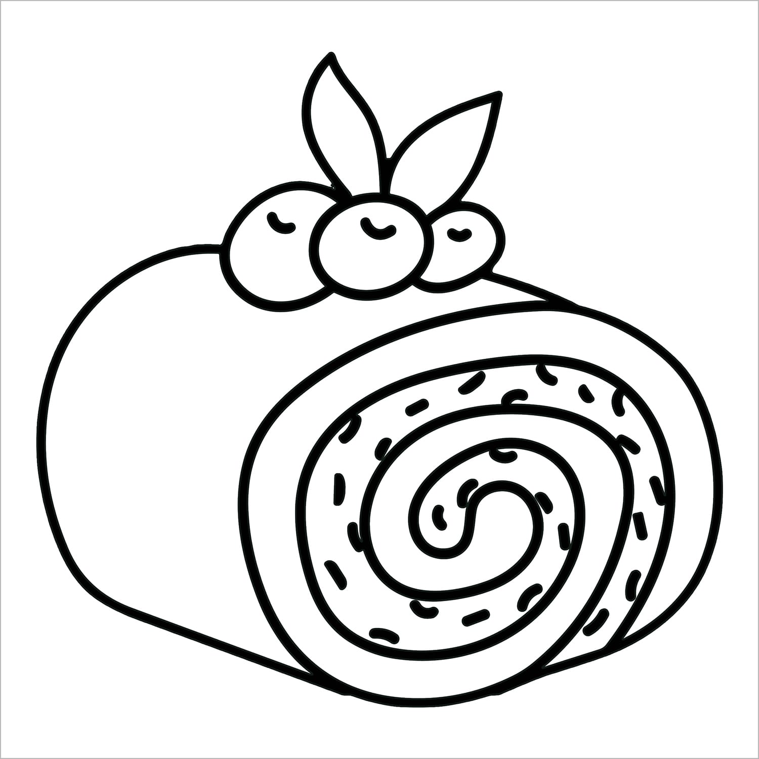sweet treats bold and easy coloring book large print colouring pages dessert
