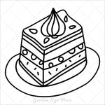 sweet treats bold and easy coloring book for adults large print colouring pages for kids and beginners food snacks desserts theme coloring sheets 