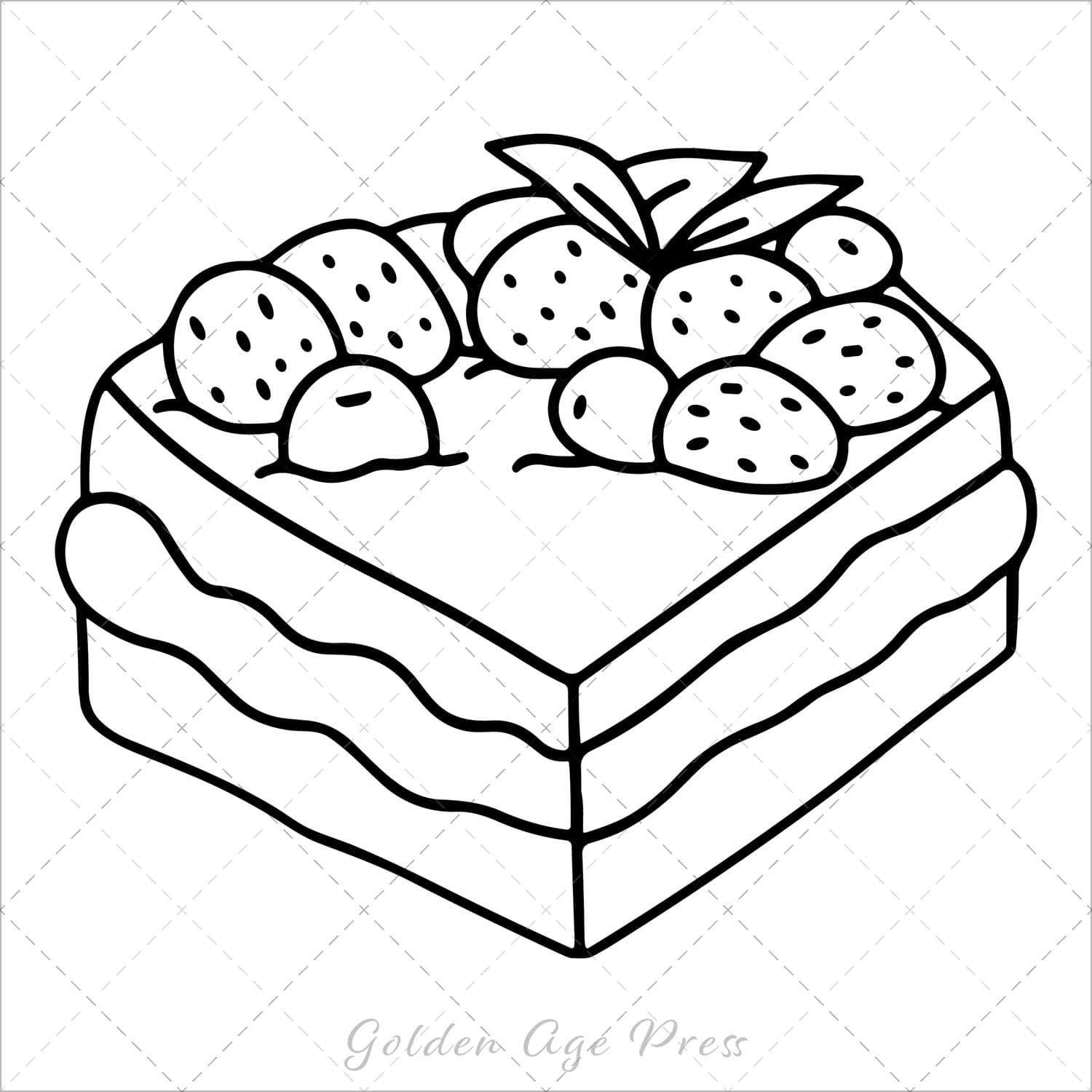 sweet treats bold and easy coloring book for adults large print colouring pages for kids and beginners food snacks desserts theme coloring sheets 